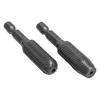 5Pcs/Set 1/4inch Hex Shank Rotary Rasp File Engraving Drill Bits  Carving Sanding Grooving