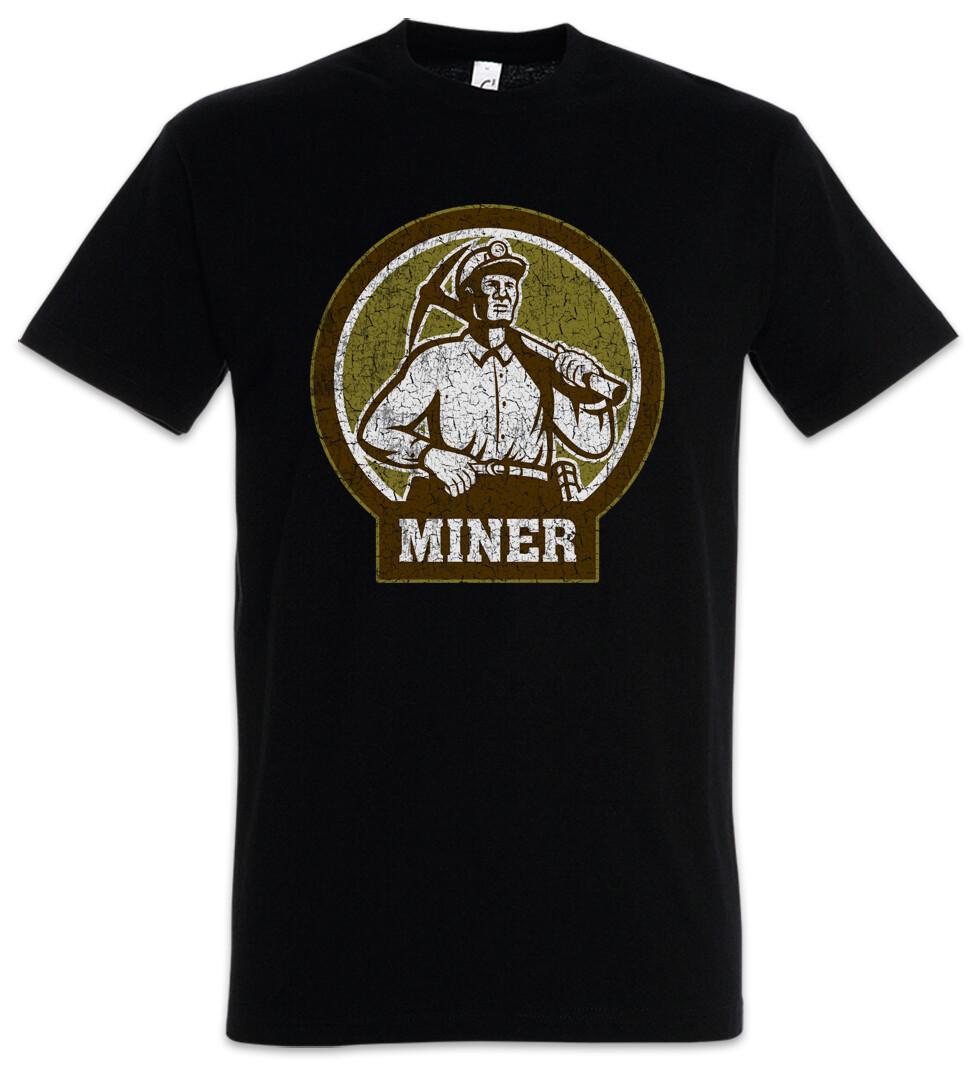 Miner VII T-Shirt Mens Womens Tees Top Coal Miner Mineworkers Mine Miners Mining M