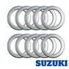 Suzuki Oil Drain Gasket, Genuine Part Number 09168-14015, Inner Diameter 14mm, Copper Cu+Tin Plated, For SUZUKI Japanese Cars, Jimny, Oil Change