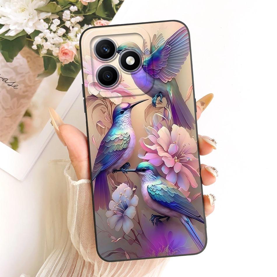 For Honor X8d 2026 Fashion Dusk Beach Painting Phone Case For HonorX8d X 8D 4G Soft Silicone Covers Bumpers