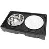Elevated Dog Bowl   Height Promote Healthy Digestion Antislip Slow Feeder Food Water Bowl for Pets