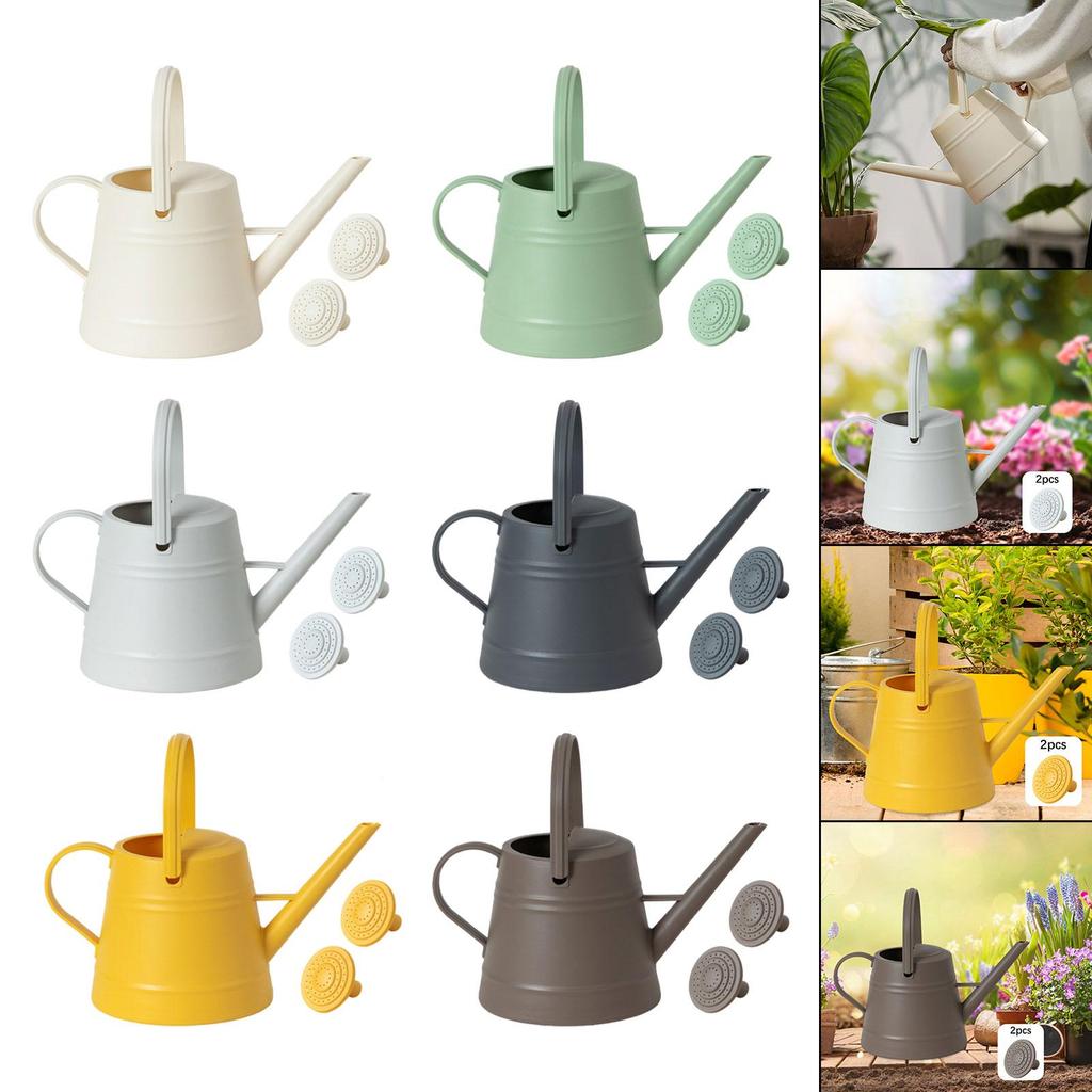 1 Gallon Watering Can for Indoor Plants, Portable, Convenient, Thick, Versatile, with Sprinkler Head