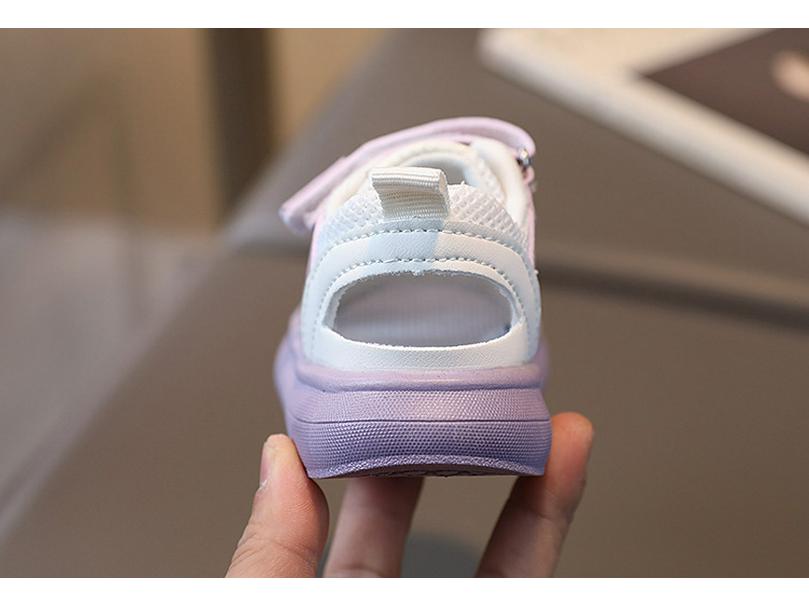 Kids' Summer Breathable Mesh Sandals - Boys' and Girls' Korean Style Skate Shoes