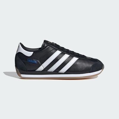 COUNTRY JAPAN Core Black Sneakers ORIGINALS Unisex T Toe Shoes IH0299 Core Black/Obuwie Białe/Niebieskie