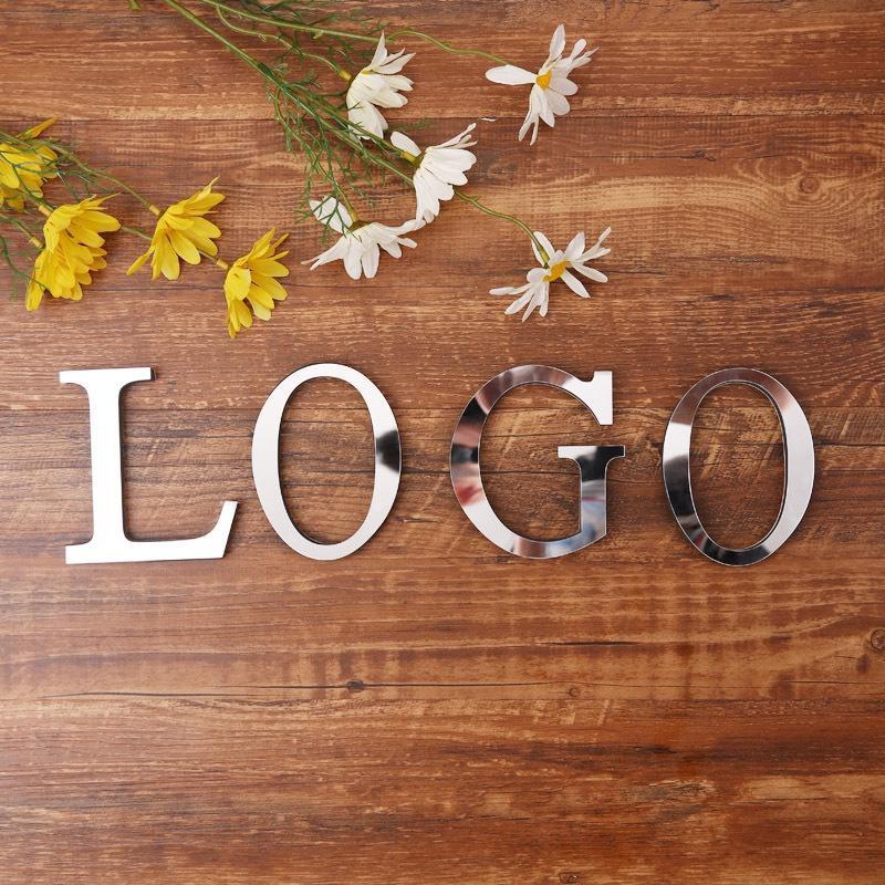 26 liter DIY 3D lustro akrylowe naklejki ścienne naklejki ścienne mural artystyczny do dekoracji ślubnych domu