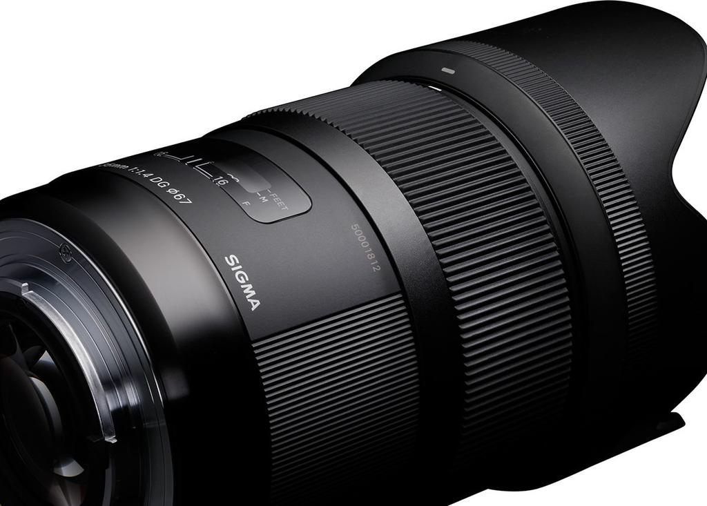 Sigma 35mm DG HSM Lens for Nikon Art SLR Cameras F1.4 F-Mount, Wide-Angle, Full-Frame