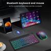 Colorful Bluetooth Magic Keyboard & Mouse Set for Mobile & Tablet
