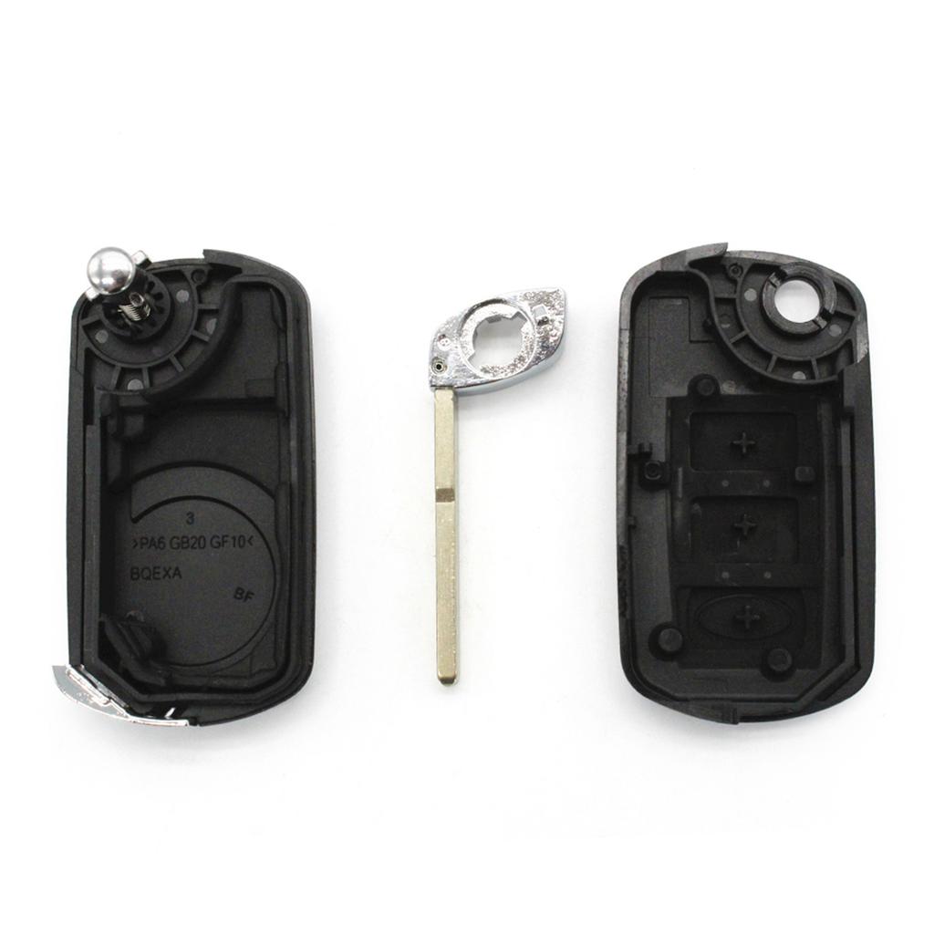 3 Buttons BTN Remote Key Fob Case Replacement for Range Rover LR3 2005 2006 2007 2008 2009