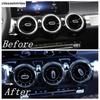 Central Control Dashboard Front Air AC Conditioning Outlet Vent Cover Trim Accessories For Mercedes-Benz GLB 200 X247  -2024