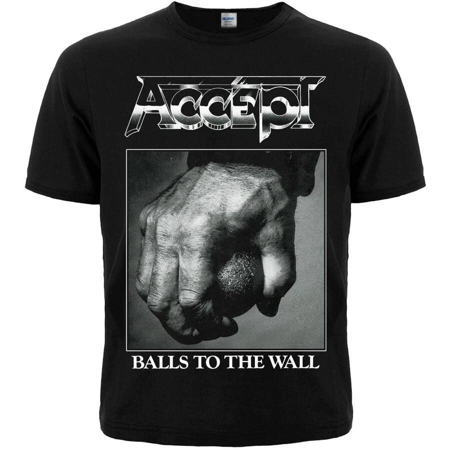 Accept  Balls to the Wall  Black T-Shirt dirkshnider udo S