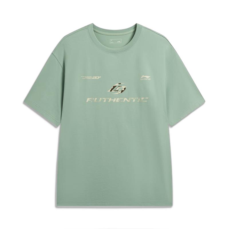 Li-Ning Men s Round Neck Short Sleeve Sports T-Shirt ATSW397 XL