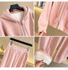Korean Style Hoodie & Wide-Leg Pants Set - Casual Spring/Autumn Fashion for Women