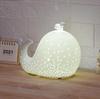Creative Ceramic Beautiful Whale LED Table Lamp Nordic Bedroom Themed Room Lamp Kids Gift Cartoon Table Warm Table Decorative Lamp | LED Table Lamps