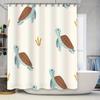 Home Duschvorhänge für Badezimmer Wasserdichter Stoff Modern Nordischer Stil Badezimmervorhänge Duschvorhang 180X200