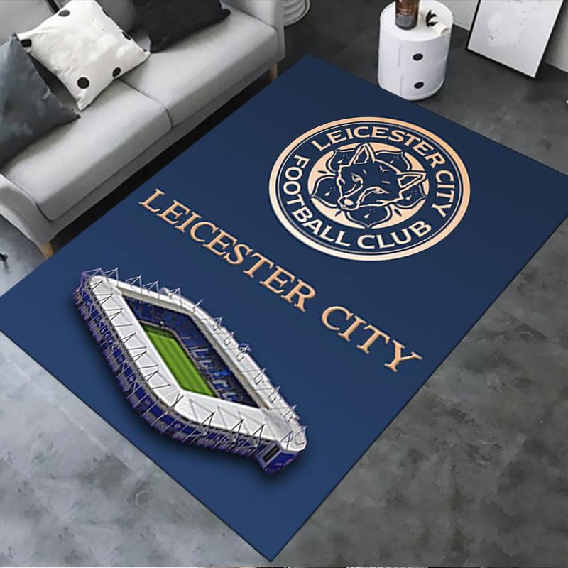 2025 New leicester city football club Carpet Rug for Living Room Bedroom Home Sofa Decoration,Kids play Non-slip Floor Mat70