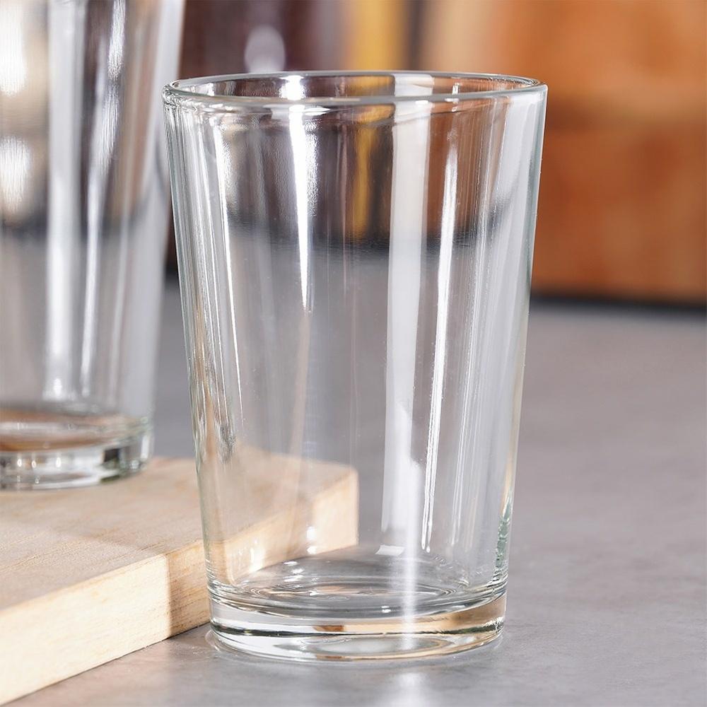 6x Trinkgläser für Wasser Saft Kompott Set Komplette Gläser für Getränke