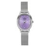 Reloj para Mujer con Esfera Pequeña Ovalada de Nicho Alta Gama Simple Estudiante Resistente al Agua Acero Inoxidable Reloj para Mujer