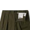 Bancheu Btb Cotton Twill Chino Double-Pleat Shorts - Olive