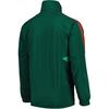 adidas 2023-24 Manchester United Comfortable Soft Breathable Stand Collar Zip Long Sleeve Football Jersey Unisex Jersey Green IP9132