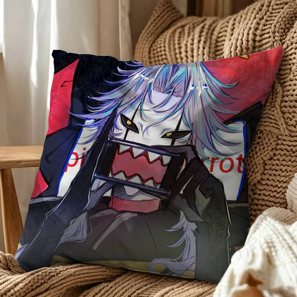 Pierrot F-Freak Circus Double-Sided Printed Cushion Cover Bedroom Bedside Sofa Pillow Case