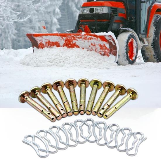 20-teiliges Scherstift-Set, hochdichtes, verbiegesicheres Metallstift-Set, passend für Schneefräsen, ersetzt Schneefräse
