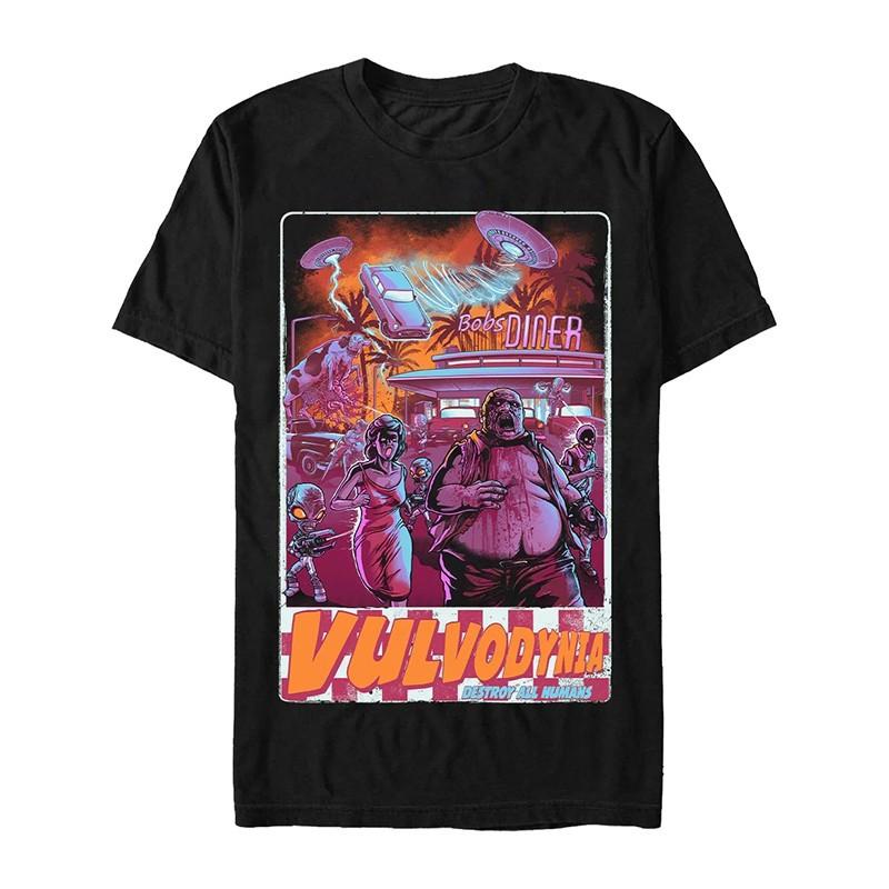 South African Deathcore Band  Dark Metal Style Rock American Loosepleated Shortsleeved Tshirt for Both Men and Women