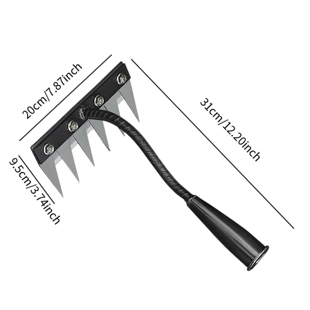 Ferramenta Extratora de Ervas Daninhas, Ferramenta Removedora de Ervas Daninhas de Jardim Portátil Extrator Manual para Jardinagem de Hortaliças Quintal Fazenda Plantio