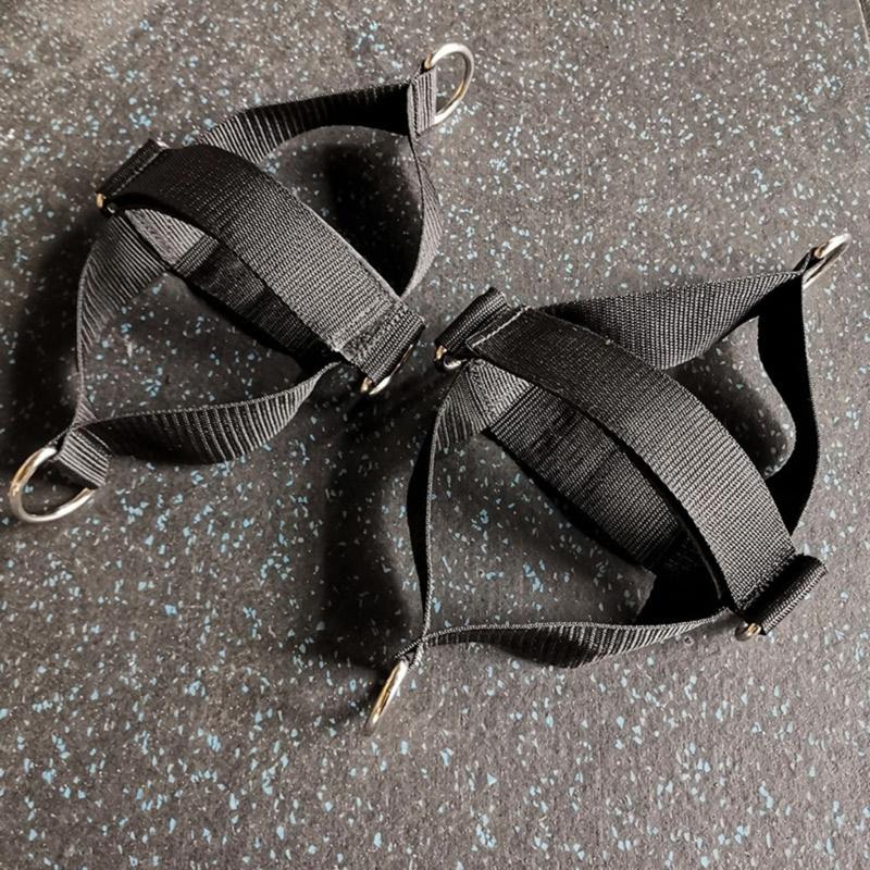 1Pair Foot Ankle Strap Guard  Adjust Fitness Attachments Ankle Strap Leg Exercise Abductor Resistance Band