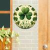 Metal Wall Art Clover 2D Glitter Saint Patrick Gift Home Decor