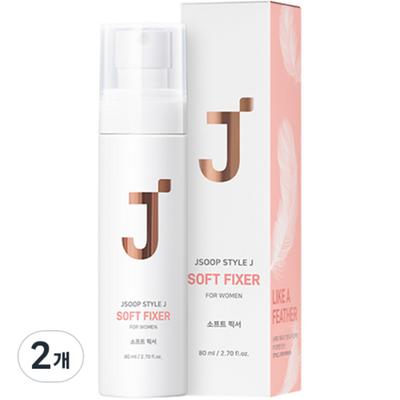 J.Sup Style J. For Women Hair Soft Fixer, 80ml, 2 Pcs.