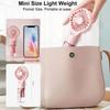 Portable Humidifier Fan, Handheld Mist Fan, USB Rechargeable Handheld Fan with Humidifier Mini Water Spray Hand Fan