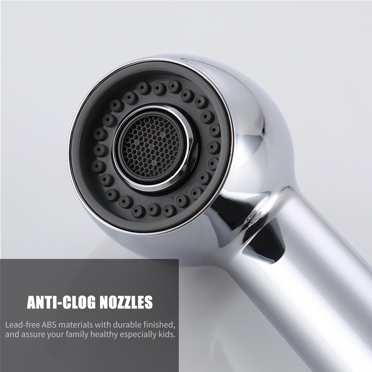 Faucet Spayer Head Sink 2 Functions Spray Head G1Celsius2 Pull Out Spray Head Nozzle for Kitchen Faucet Pull Down Faucet Replacement Spray Head Kitche