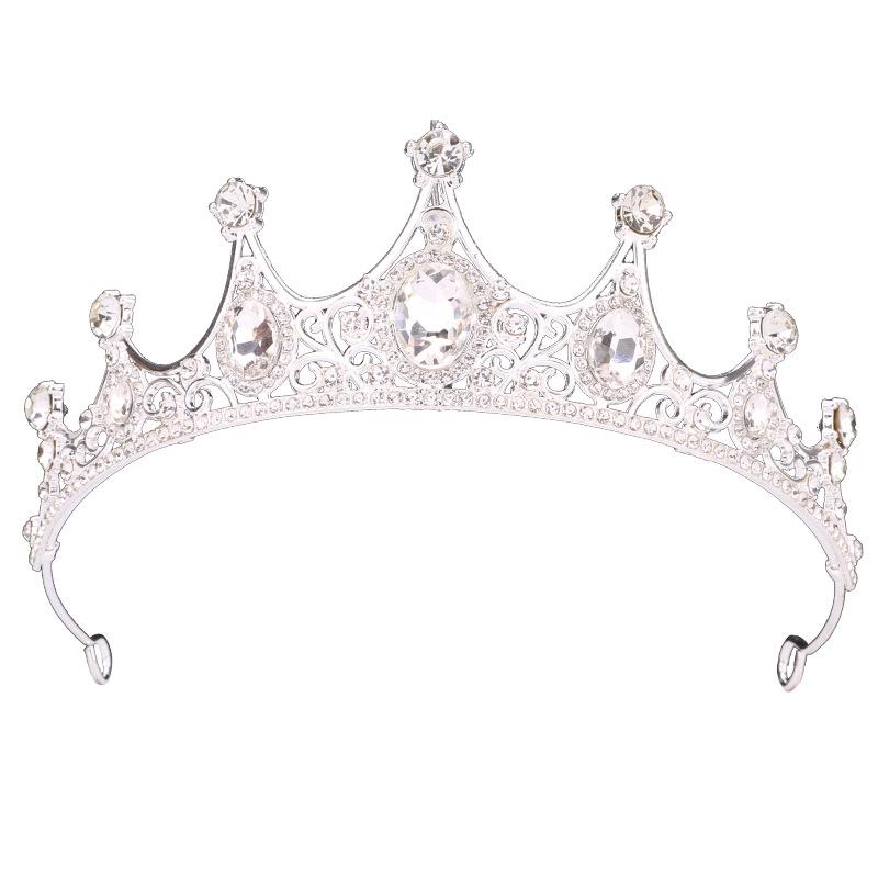 

Європейська весільна корона-тіара - Весільний аксесуар для волосся в стилі Принцеси Лоліти