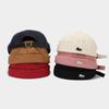 Summer Cute Fox Embroidery Fashion Sailor Hat for Men and Women, Elegant Without Eaves New Hat Tide Melon Hat