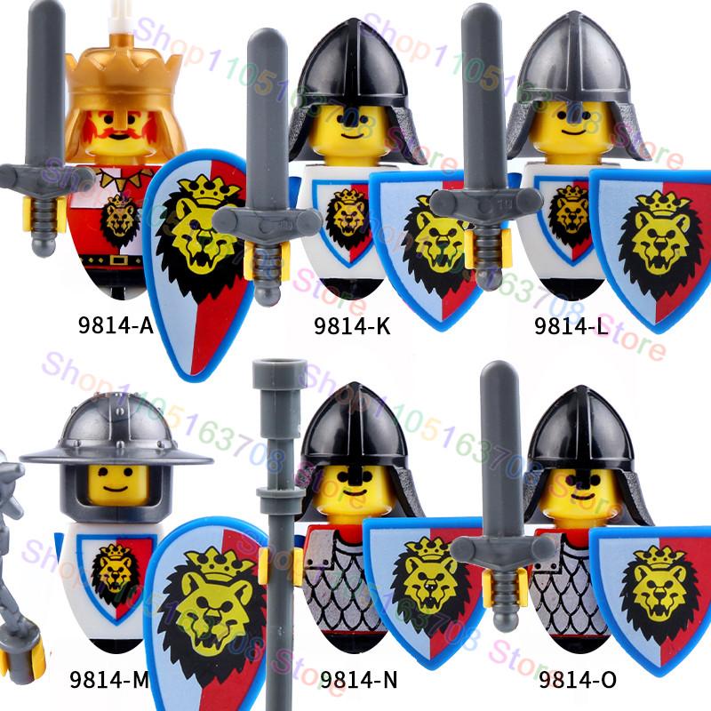 Hochwertige Mittelalterliche Fantasy-Kreatur Hochwertige Ritter Hochwertige Figuren Hochwertiges Gebäude Hochwertige Bausteine Hochwertige Römisches Heer