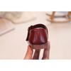 Kids Leather Metal Buckle Mary Jane Flat Shoes