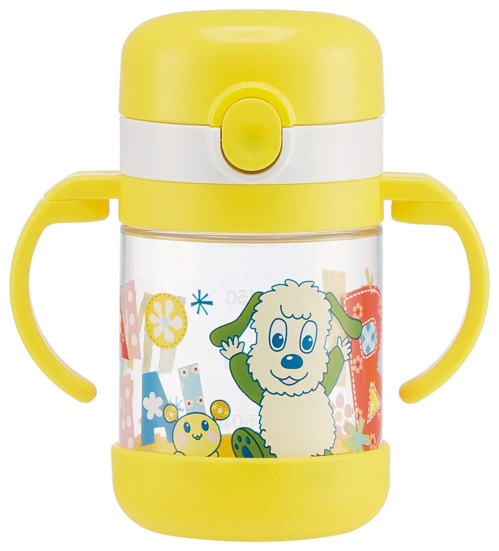 

Skater Foldable Spout Mug Water Inai Inai Baa 19 Two-Handle Bottle, 260ml, Design, (KSPW1)