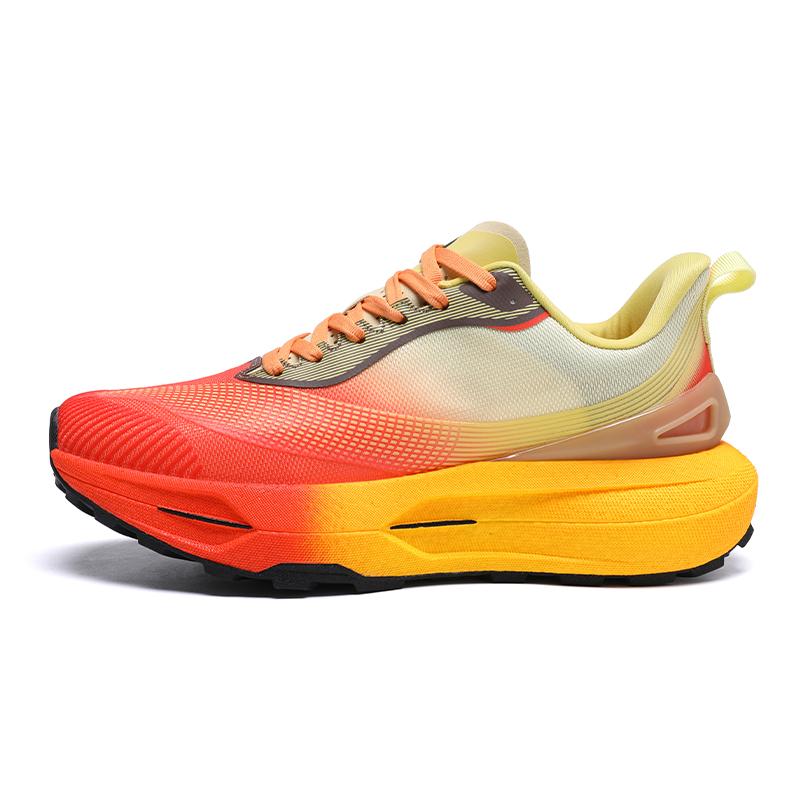 

New Original Mens Sports Shoes with Shock Absorption Comfortable Summer Running Shoes Breathable and Anti Slip Walking Shoes 39 оранжевый