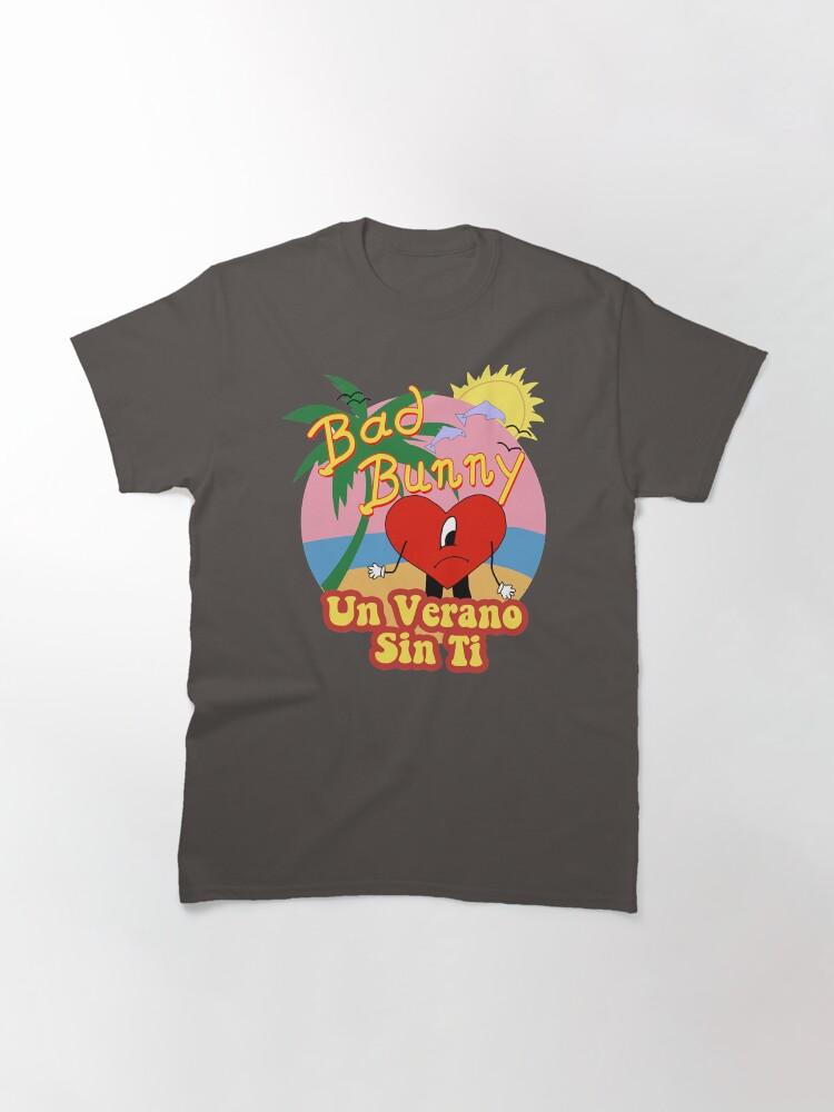 Bunny Un Verano Sin Ti Heart Worlds Hottest Tour Classic TShirt 2026 Summer Luxury Fashion Men Women Cotton Oversized Tshirt