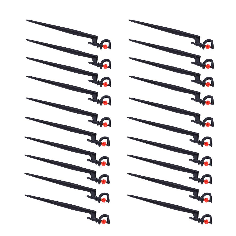 20pcs GType 360 Degree Rotation Sprinkler Watering Spray Nozzle Accessory for Garden Lawn