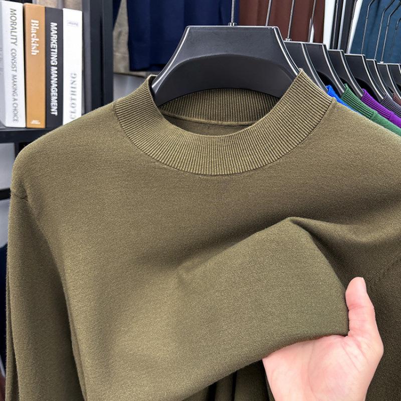 17-Farben Pullover mit halbem Stehkragen - Premium 16-Gauge Imitation Wolle Kaschmir, Selbstbewusst empfohlen