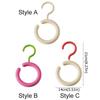 Circular Clothing Hanger Hat Rack Clothes Storage Hook Round Scarf Tie Hanger  Wardrobe