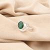 Green Onyx Gemstone 925 Sterling Silver Handmade Jewelry Ring For Birthday Gift RR-48-3