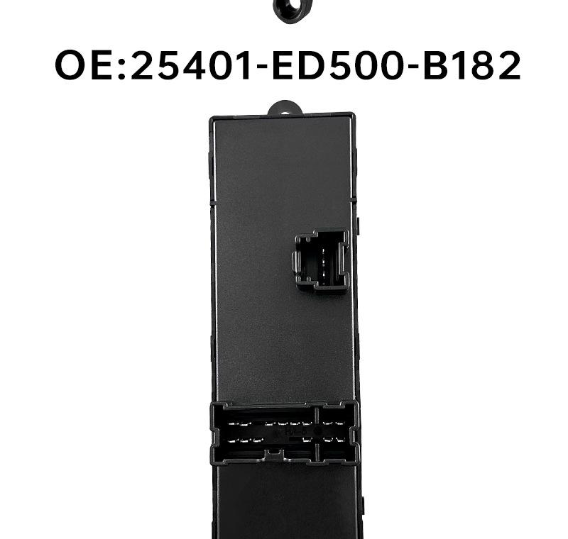 Suitable for Nissan Tiida, Livina, Sylphy, Junyi: 25401-ED500-B182 Window Lifter Switch
