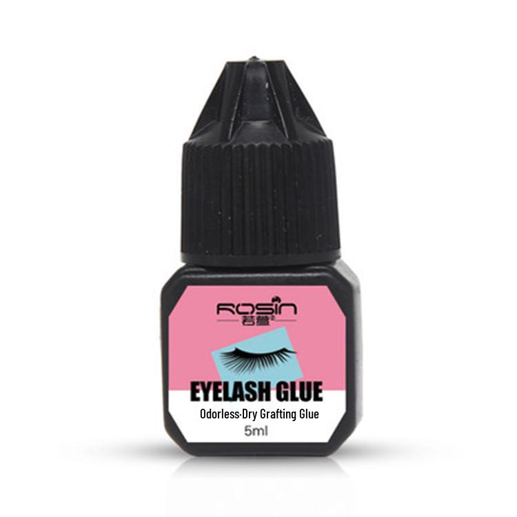 Ruoxuan Odorless Eyelash Glue: Beginner-Friendly for False Lashes & Open Eyes, DIY Application