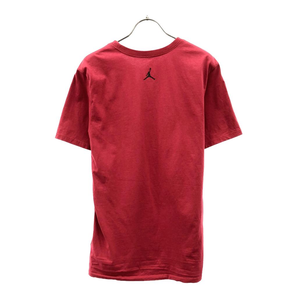 Nike Jumpman Logo Short Sleeve TOKYO T-shirt L Red Men's Used