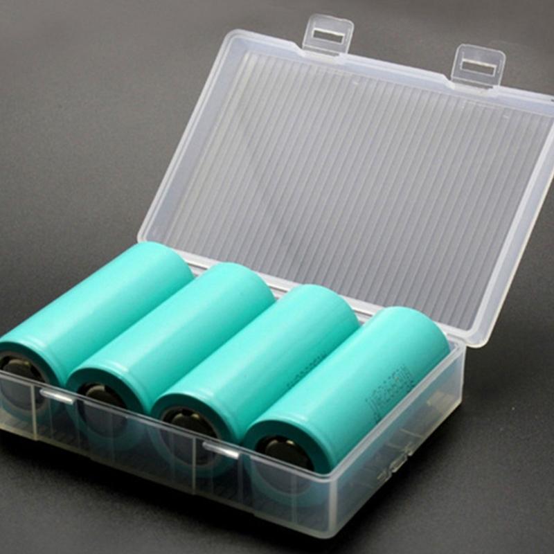 Convenient Battery Storage Case for 26650 Batteries Secure &Organize Batteries with This Plastic Storage Case Box