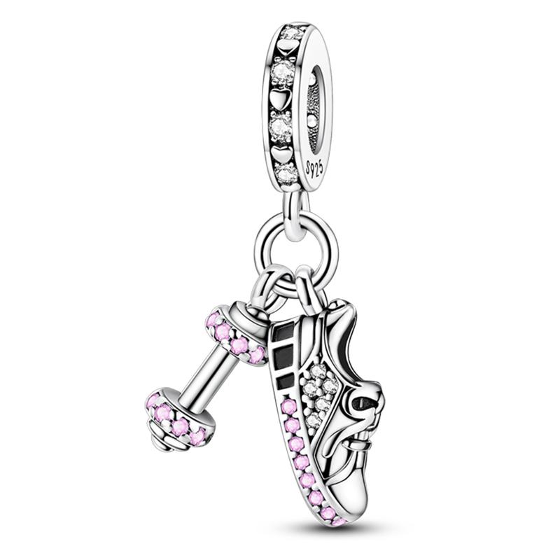 Original Design Copper Charms Beads Ballet Angel Family Perfume Dress Candy Fit 3Mm Bracelets Diy Birthday Jewelry