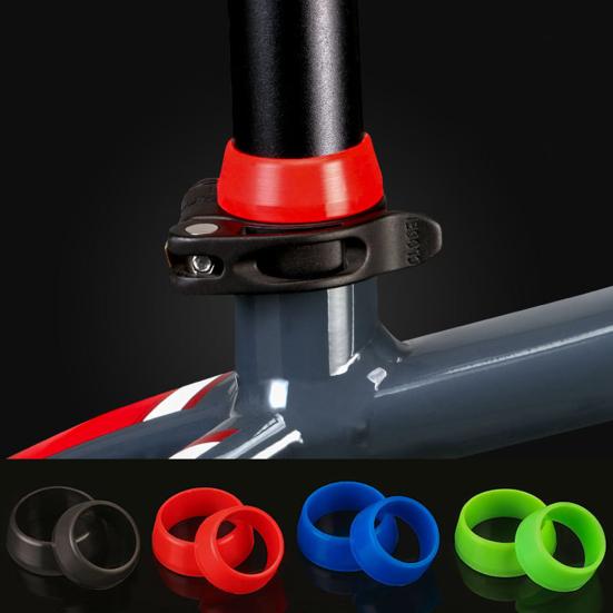 Silicon Ring Waterproof Mud Proof High Elasticity Wide Compatibility Flexible Protection Cycling Equipment