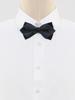 [Allegra K] Bow Tie, Striped, Pointed, Adult, Wedding, Party, Men's, Blue, Free Size